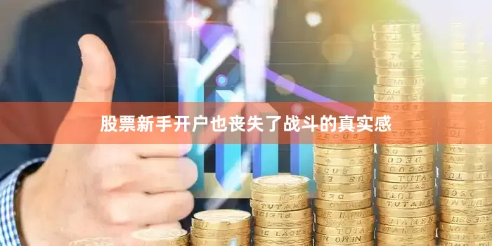 股票新手开户也丧失了战斗的真实感